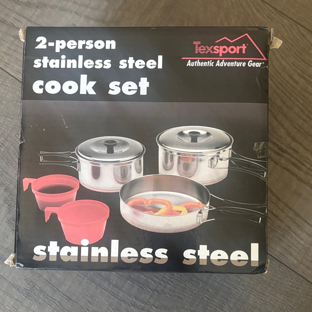 New Stainless Steel Cook Set